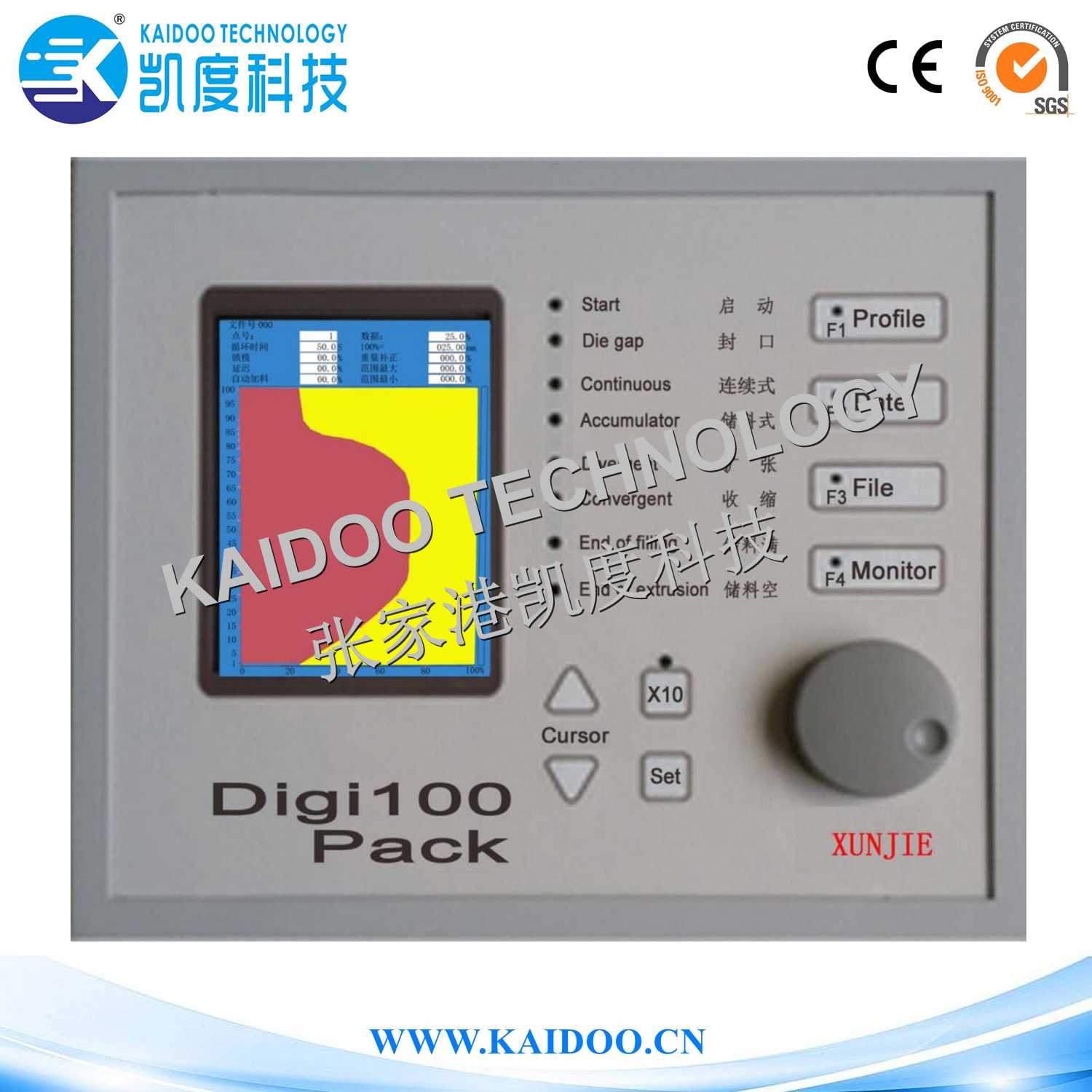 XUNJIE 100point Parison Controller 